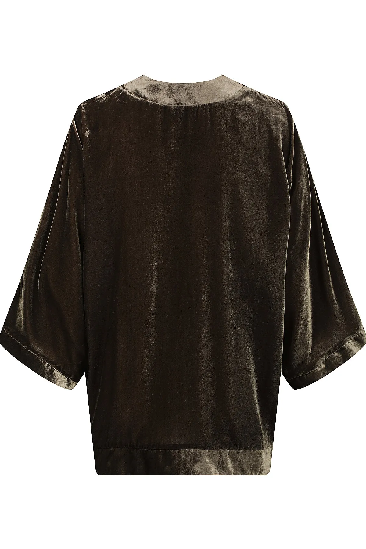 Bronze Bella Velvet Kimono