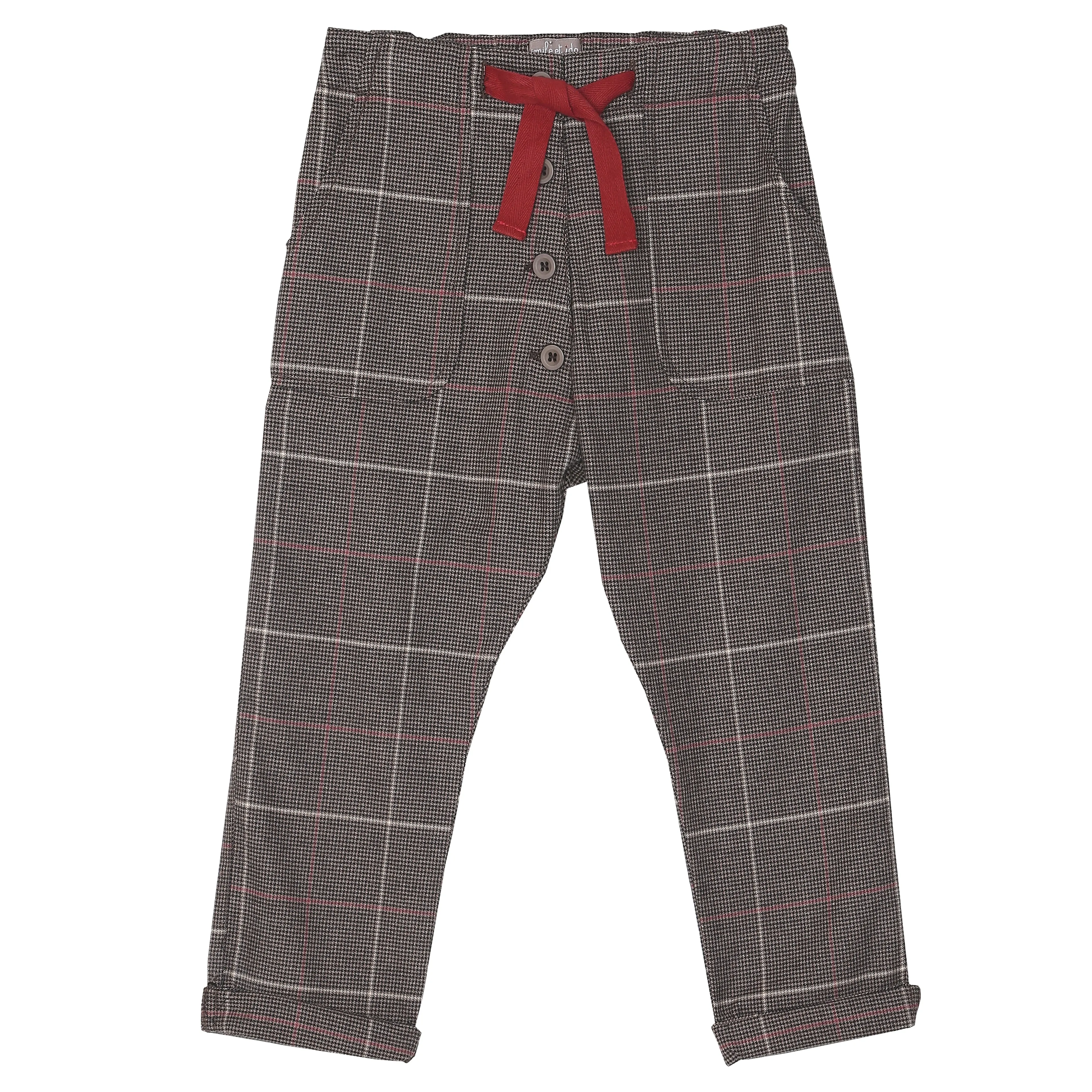 Emile et Ida Trousers Carreaux