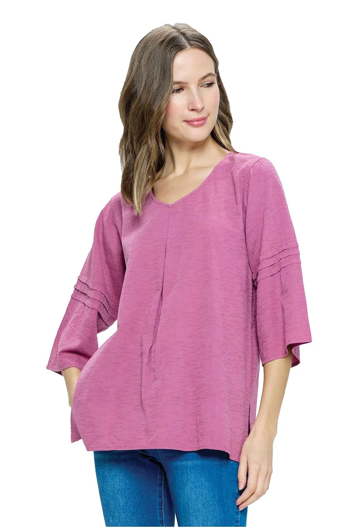 Fuchsia Top Plated Solid Color