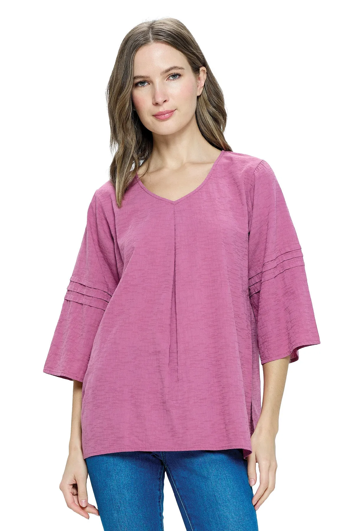 Fuchsia Top Plated Solid Color