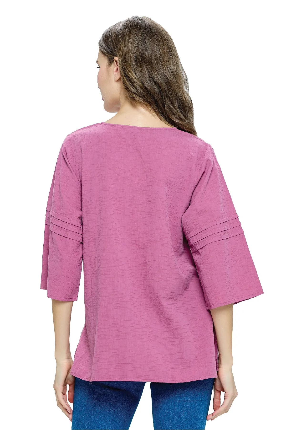 Fuchsia Top Plated Solid Color