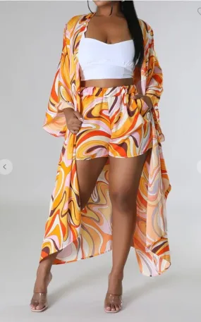 Gabby Kimono Set (Final Sale)