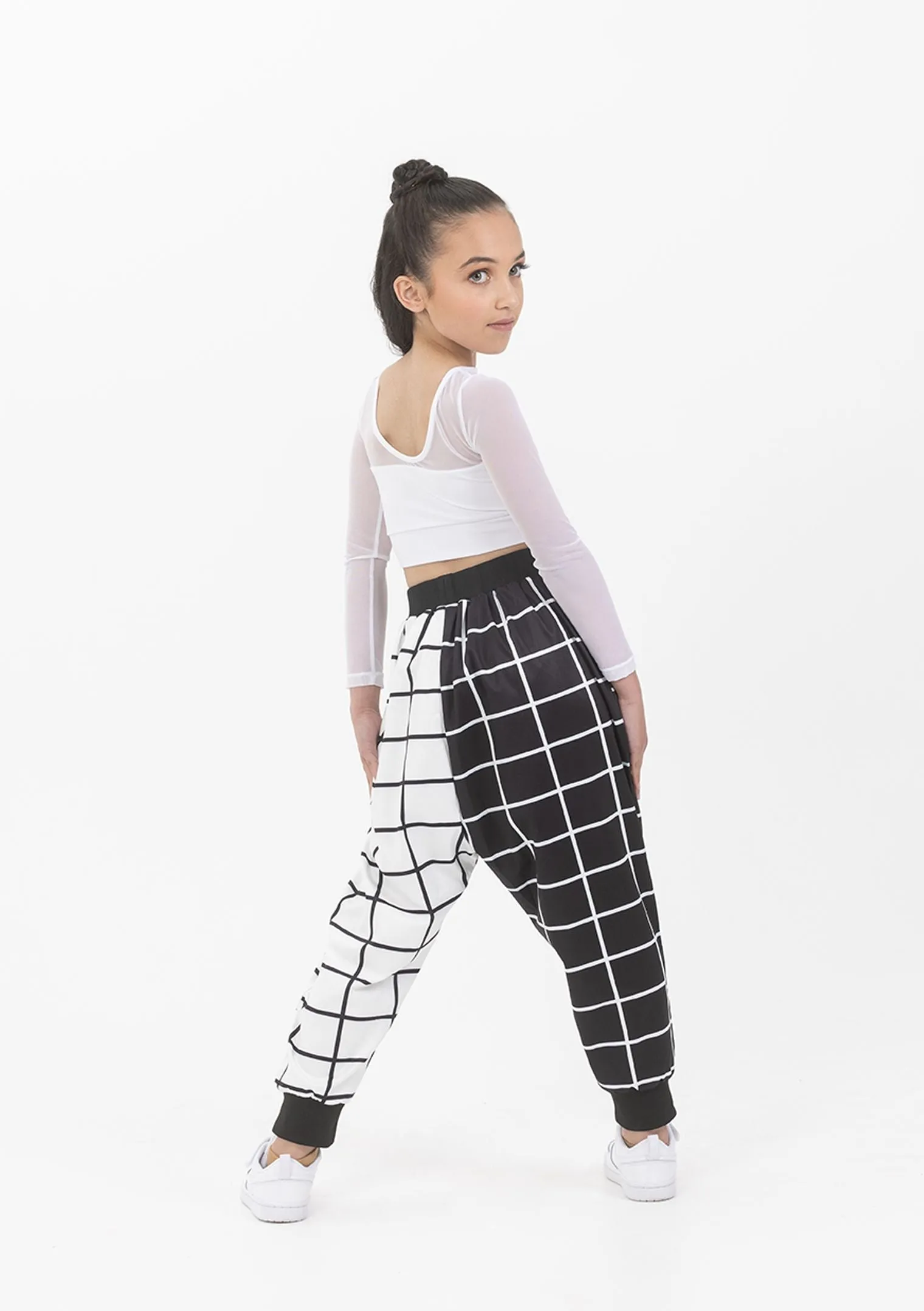 Geo Print Unisex Harem Pants