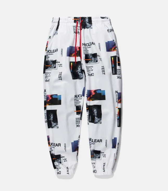 Harem Pants Graphic Print