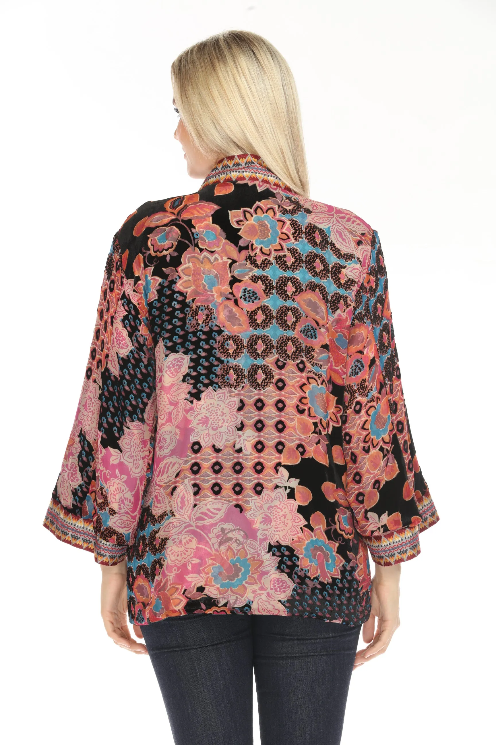 Johnny Was Alvarado Merhawi Burnout Reversible Kimono C45124BO