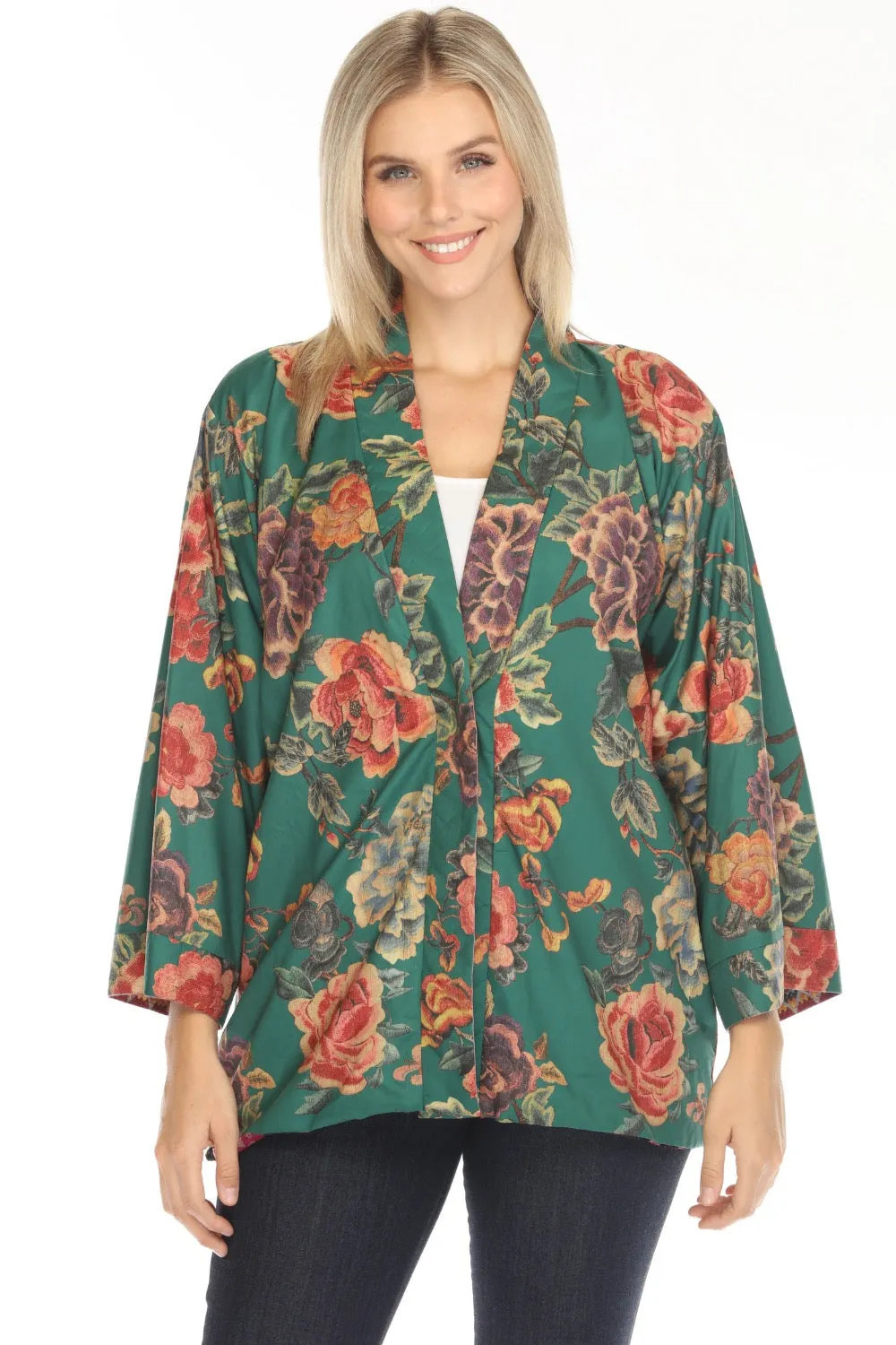 Johnny Was Alvarado Merhawi Burnout Reversible Kimono C45124BO