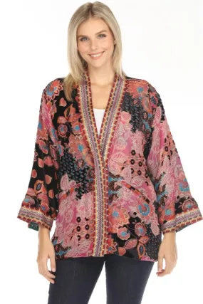 Johnny Was Alvarado Merhawi Burnout Reversible Kimono C45124BO