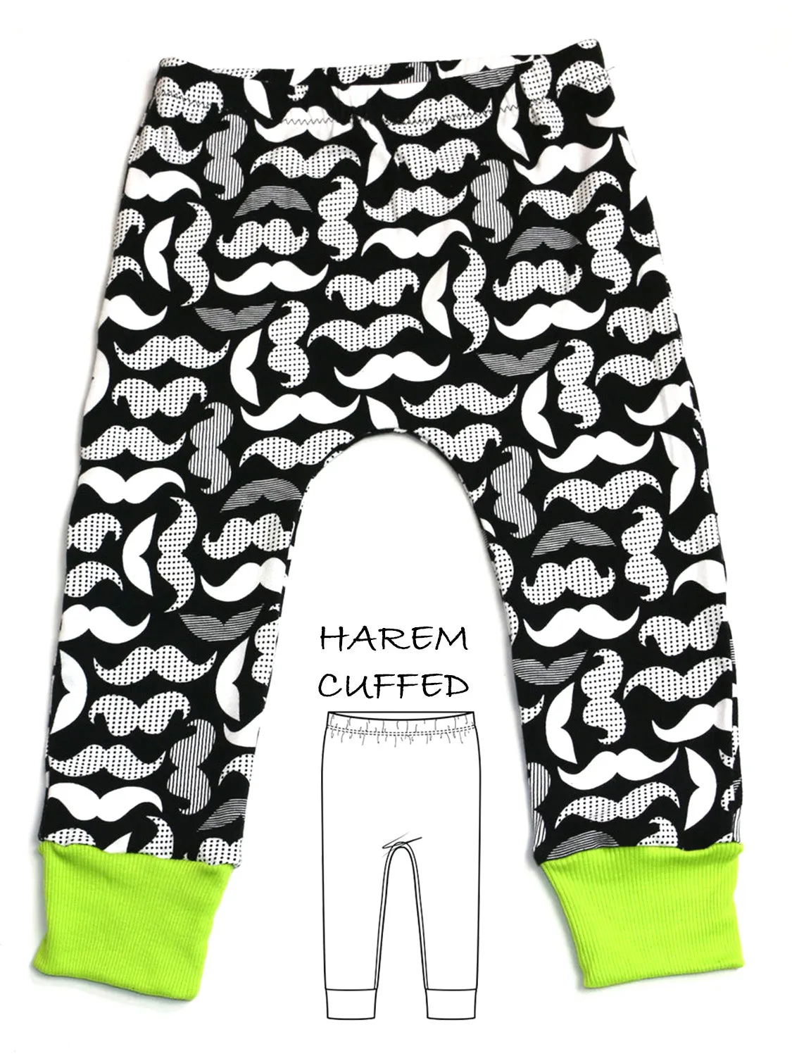 Leggings - Harem with Cuff - SAMMY (0-6T)