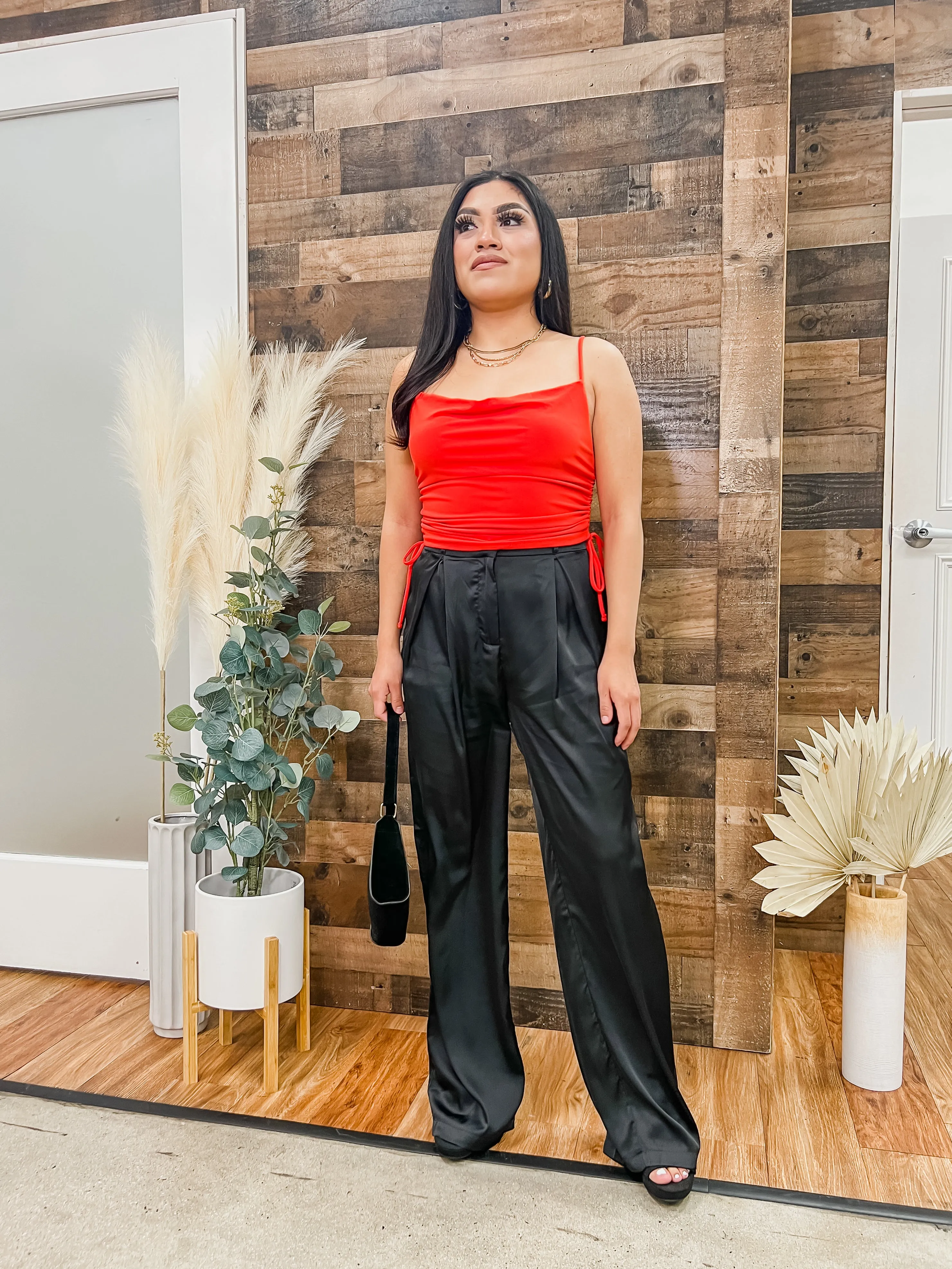 Madelyn Silk Wide Leg Pants