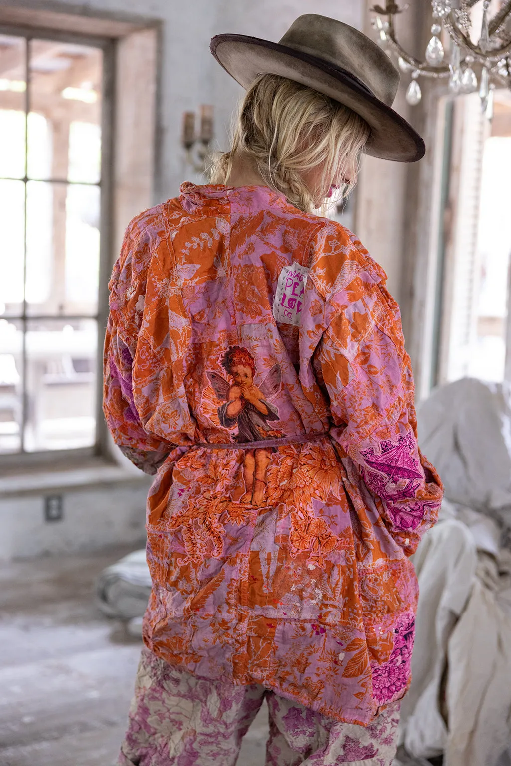 Magnolia Pearl 964 Patchwork Kei Kimono Marmalade