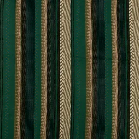 Rayon Twill - BOHO - Stripes - Green