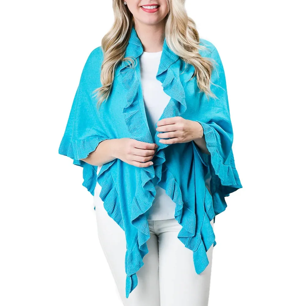 Ruffle Wrap - 11 Colors