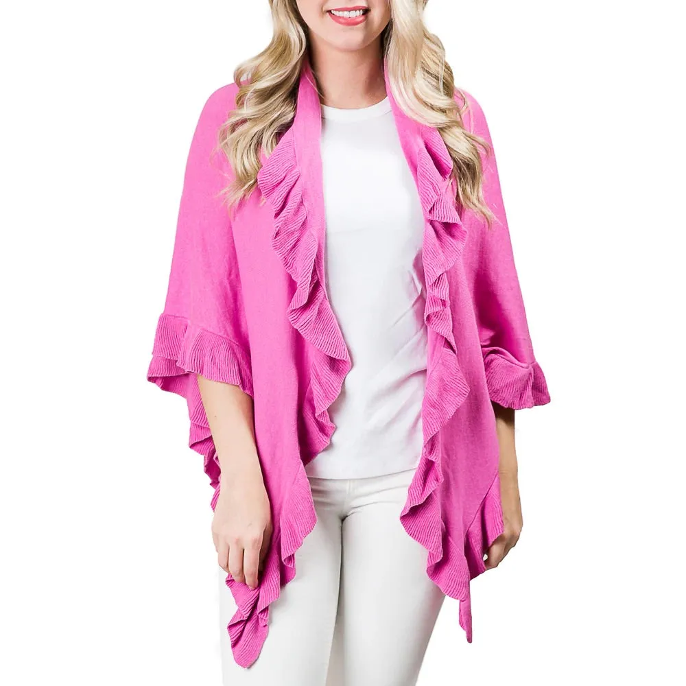 Ruffle Wrap - 11 Colors