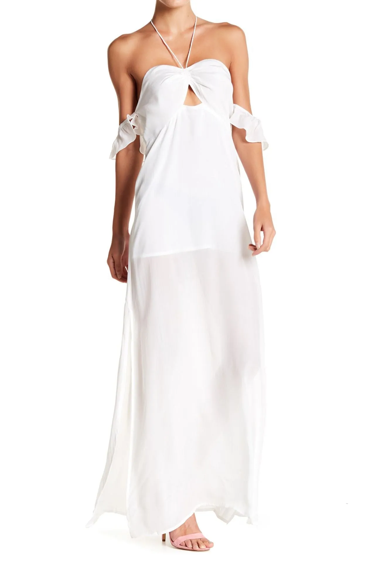 White Long Dresses For Women