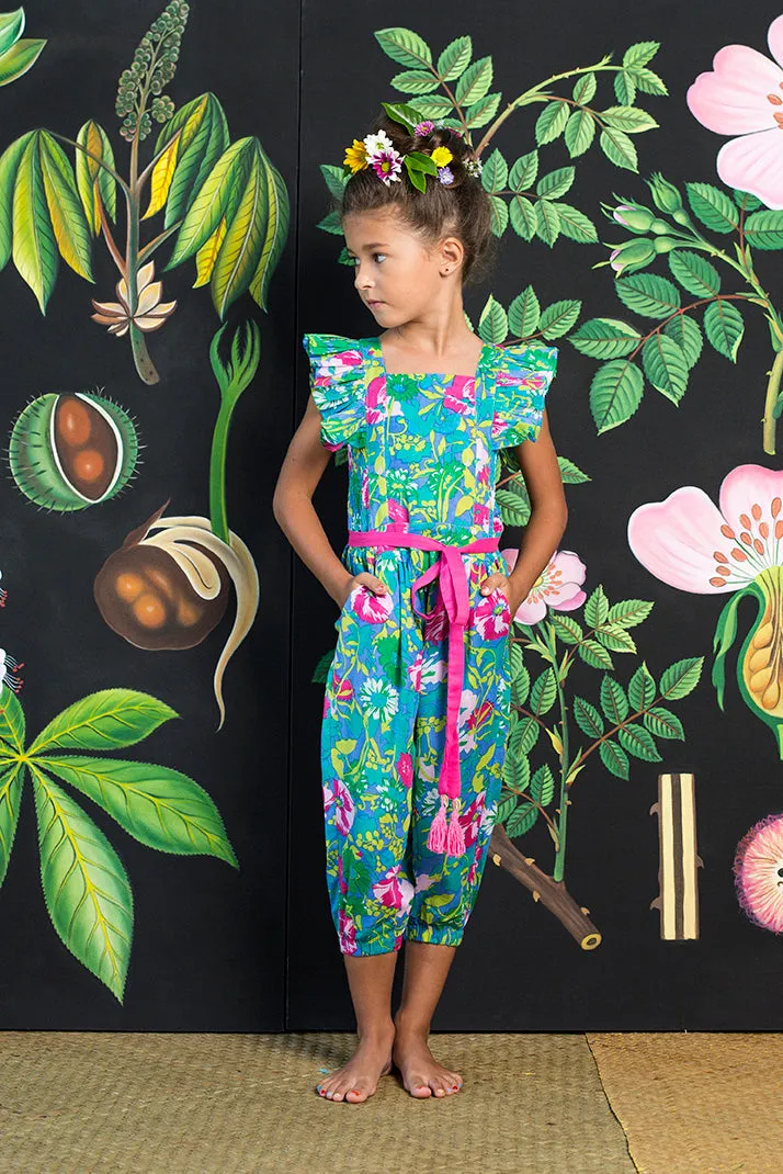 wilde jumpsuit sea anemone flower